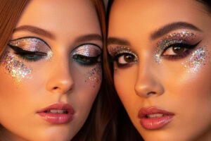 Glitter makeup - makijażystka na wynajem na imprezy - wydarzenia - konferencje
