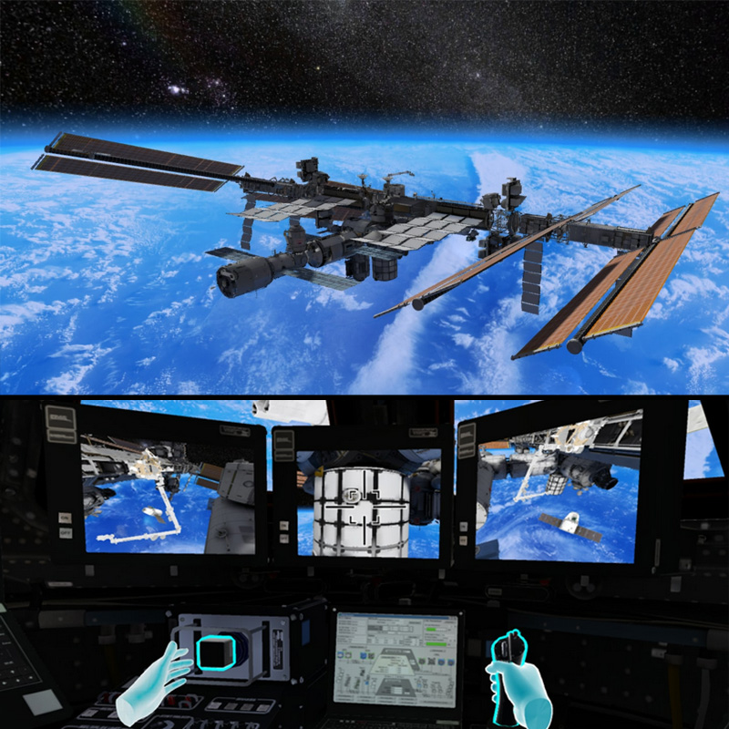 Symulator lotu w kosmos - VR - wynajem atrakcji na eventy