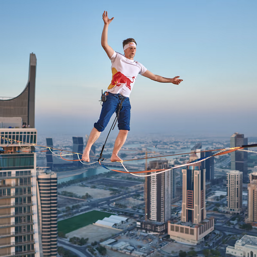 Slackline - chodzenie po linie - wynajem - Warszawa